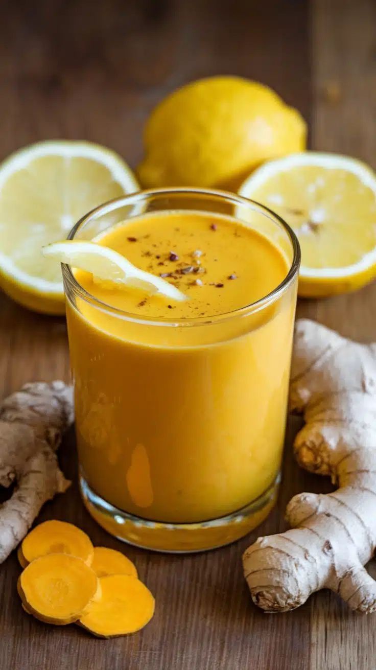 Turmeric-infused health drinks and functional beverages